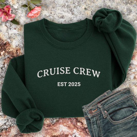 Custom Cruise Crew Sweatshirt