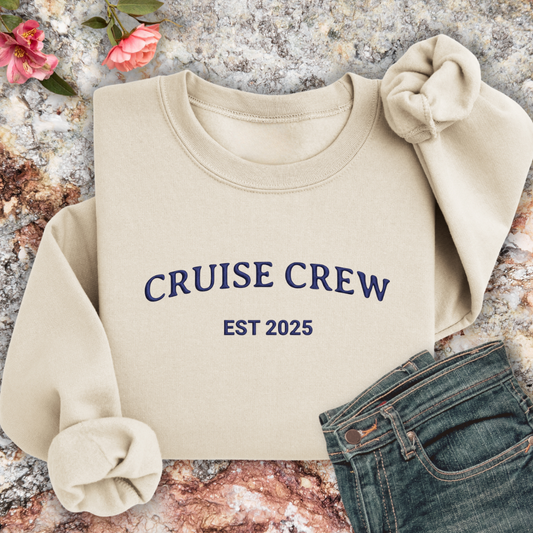 Personalized Cruise Crew Sweatshirt