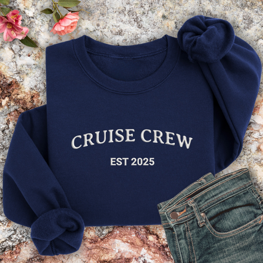 Custom Cruise Crew Sweatshirt